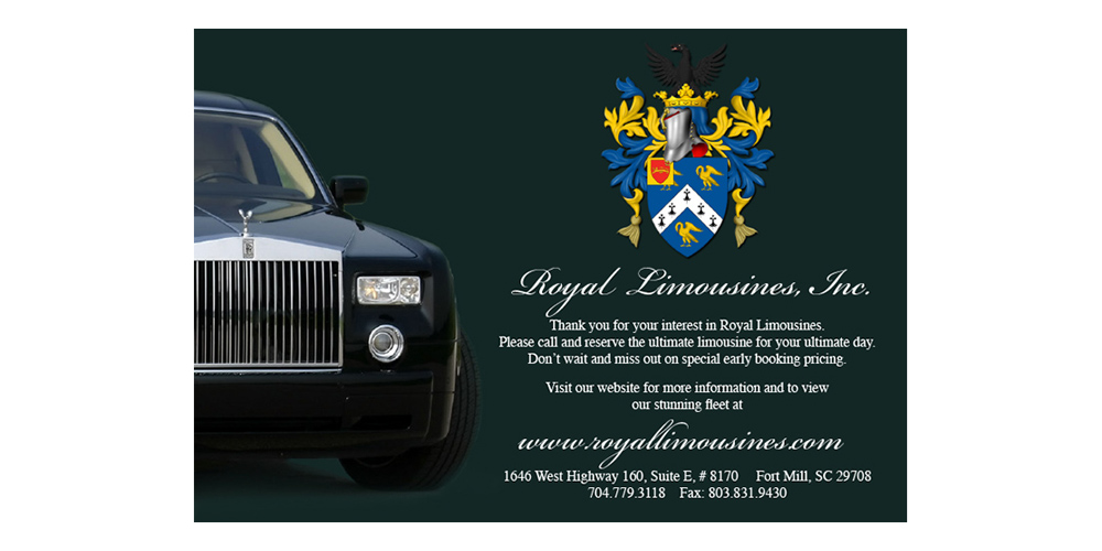 Royal Limousine Ad